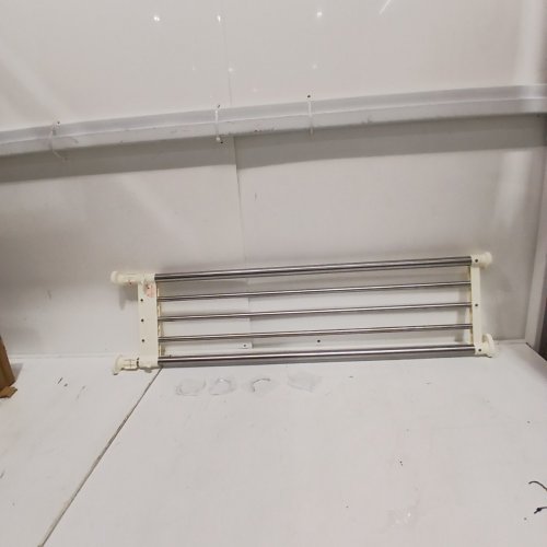 BAOYOUNI TENSION SHELF ADJUSTABLE CLOSET ROD 33.07''-46.26'' image 2