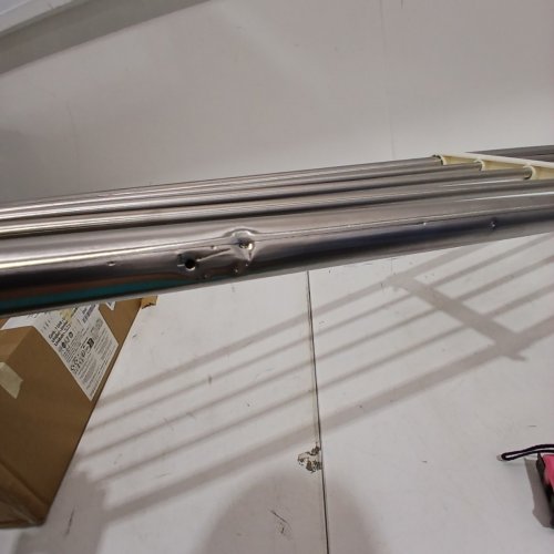 BAOYOUNI TENSION SHELF ADJUSTABLE CLOSET ROD 33.07''-46.26'' image 3