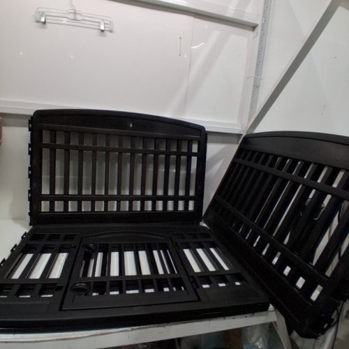 IRIS USA 6-PANEL EXERCISE PET PLAYPEN WITH GATE - 60.75" X 24" PANELS - BLACK (MODEL: CI-606E) image 2