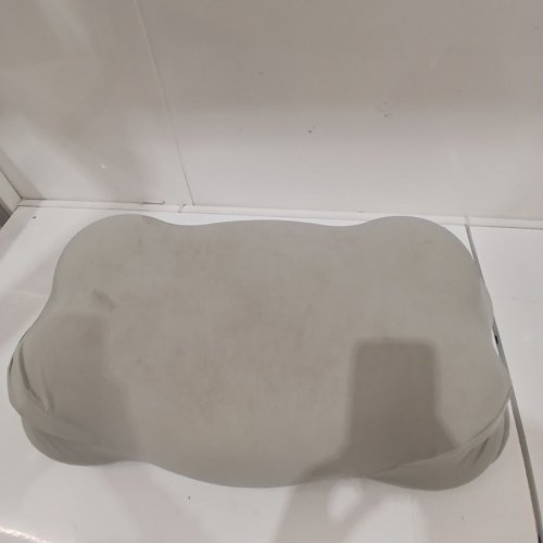 MELLOW SLEEP CLOUD ALIGN ULTIMATE COOLING COMFORT PILLOW WITH COVER - REGULAR 11.8" X 19.7" X 4.3" -5.1" - WHITE / GREY (MODEL: MELLOW) image 5