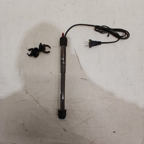 SEVEN MASTER GLASS AQUARIUM THERMOSTAT HEATER ROD WITH 2 SUCTION CUPS - 110 V - 300W - BLACK image 4