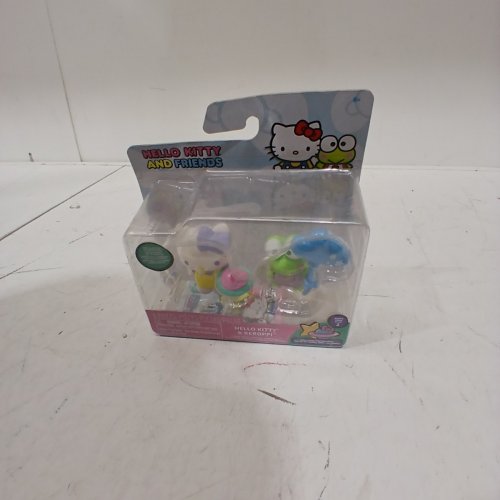 4PC HELLO KITTY AND FRIENDS 2 FIGURE SET - SERIES 2 DREAMLAND - HELLO KITTY & KEROPPI image 2