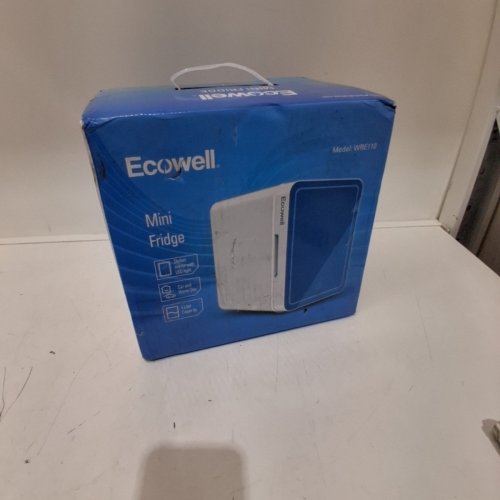 ECOWELL PORTABLE MINI FRIDGE WITH DIMMABLE TOUCH MIRROR -6 L( 8 CANS) WHITE(MODEL: WRE110) image 2