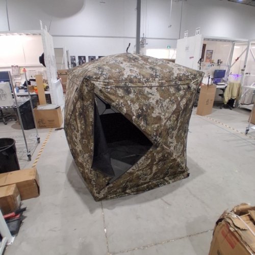 SPECIALIST HV180 OUTDOOR POP-UP GROUND BLIND - 60" X 60" X 68" - TRUE TIMBER STRATA image 2