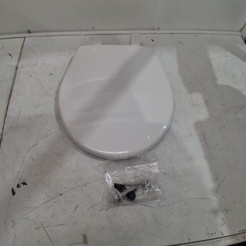 BEMIS ECONOMY PLASTIC TOILET SEAT - WHITE (MODEL: 730SLEC 000) image 2