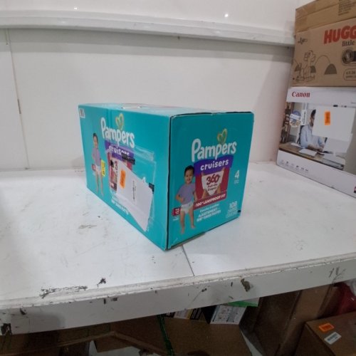 108PK PAMPERS PULL ON CRUISERS 360° FIT GAP-FREE FIT DISPOSABLE BABY DIAPERS - SIZE 4 (22LBS+) image 2