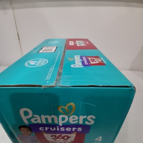108PK PAMPERS PULL ON CRUISERS 360° FIT GAP-FREE FIT DISPOSABLE BABY DIAPERS - SIZE 4 (22LBS+) image 3