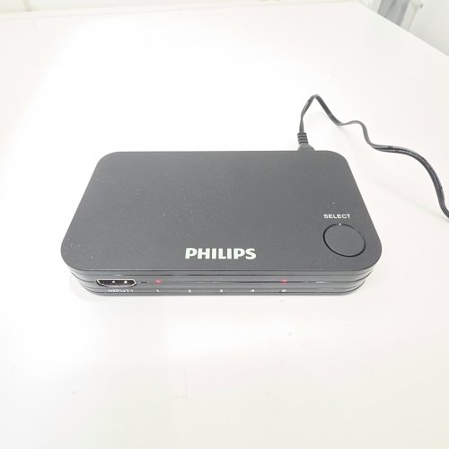 PHILIPS HDMI SWITCH WITH WIRELESS REMOTE CONTROL - UP TO 4 DEVICES - 1080P, 4K - BLACK (MODEL: SWV9484B/27) image 2