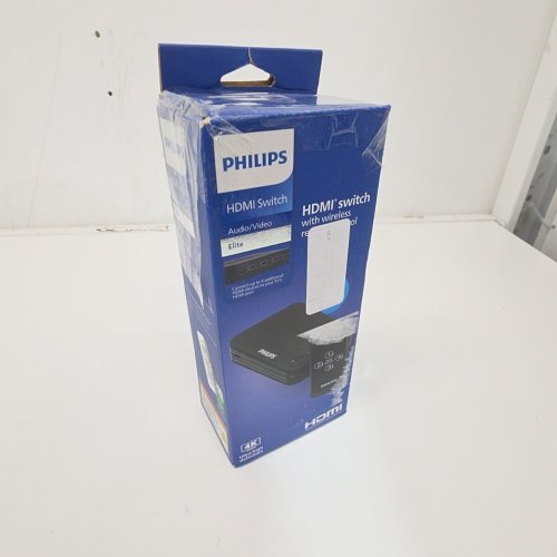 PHILIPS HDMI SWITCH WITH WIRELESS REMOTE CONTROL - UP TO 4 DEVICES - 1080P, 4K - BLACK (MODEL: SWV9484B/27) image 4