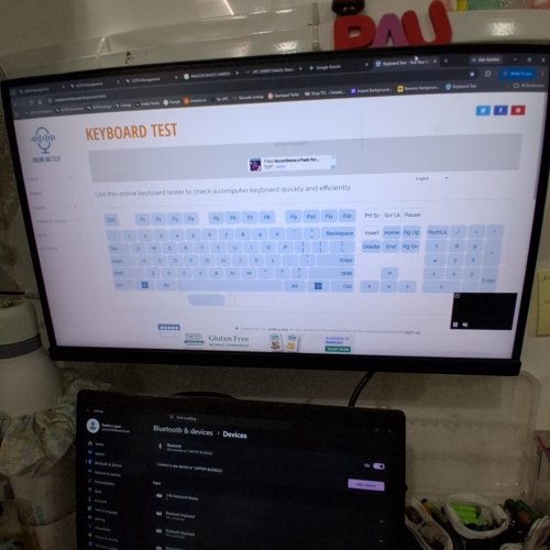 LOGITECH COMPACT BLUETOOTH WIRELESS KEYBOARD - GRAPHITE (MODEL: K250 / 920-013507) image 2