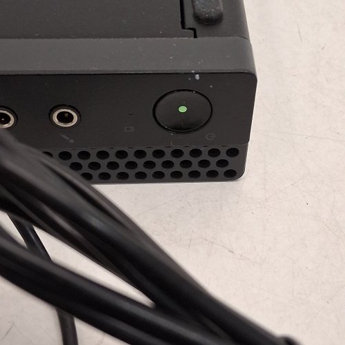 LENOVO THINKCENTRE M75Q-1 MINI DESKTOP PC WITH KEYBOARD AND MOUSE - AMD RYZEN 3 PRO 3200GE, 8GB RAM, 256GB SSD, WINDOWS 11 - BLACK (MODEL: S19C00) image 3