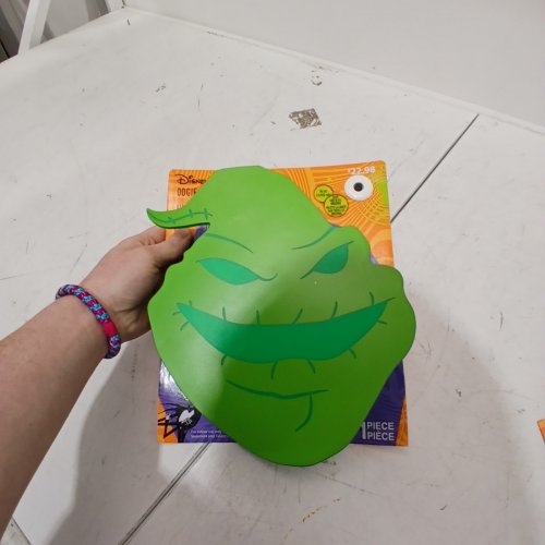 DISNEY LED OOGIE BOOGIE LIGHT DECORATION - 8.5" - GREEN (STYLE: 554824) image 4