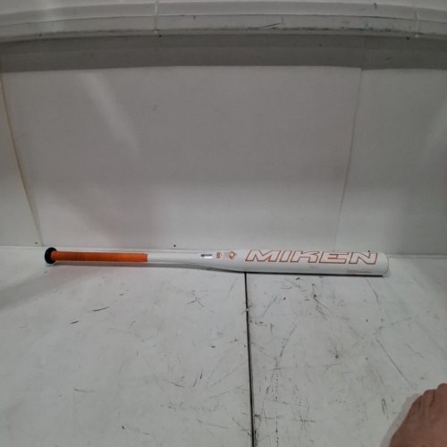 MIKEN SUPERMAX SOFTBALL BAT - 34", 26 OZ, 13.5" BARREL - WHITE, ORANGE, AND GREEN (MODEL: MS60B1X) image 3