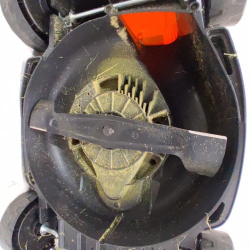 LAWNMASTER ELECTRIC CORDED LAWN MOWER - 11AMP - 14" - ORANGE (MODEL: MEB1114K) image 5