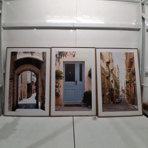 3PC FRAMED WALL ART PRINTS - ITALY - 3FTX2FT image 2