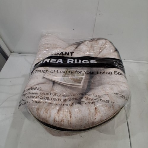 NAKAGISHI NEUTRAL MACHINE WASHABLE SOFT AREA RUG - 9FT X 12FT - BEIGE image 3