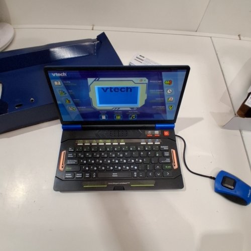 VTECH GENIO BILINGUAL JUNIORBOOK - BLUE (MODEL:2049879/80-581286) image 2