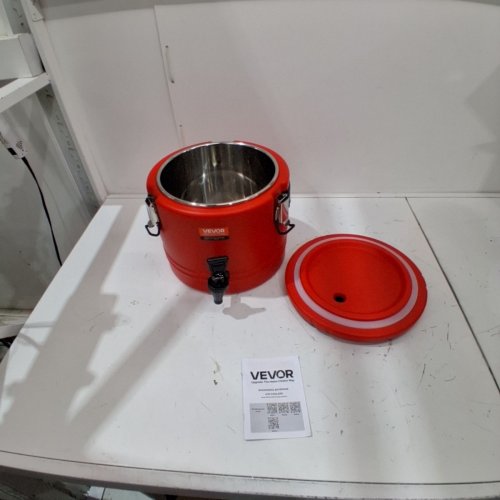 INSULATED BEVERAGE JUG COOLER - 2.2 GAL - RED (MODEL: WNS-7) image 3