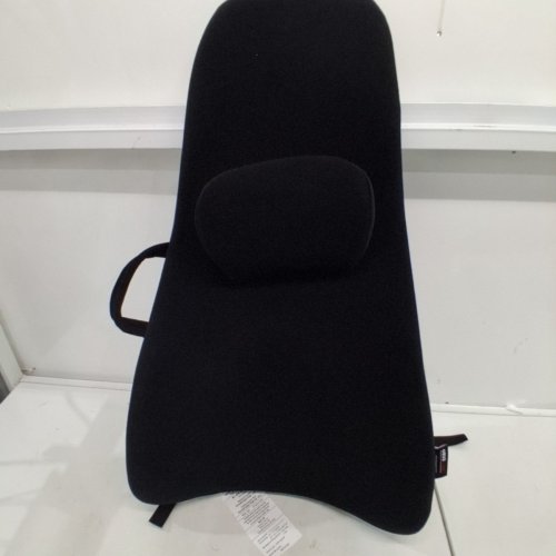 OBUSFORME HIGHBACK BACKREST SUPPORT WITH LUMBAR SUPPORT AND CHAIR STRAPS - BLACK (MODEL: HB-BLK-CB) image 2