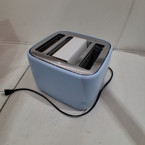 LONGDEEM 4 SLICE RETRO STAINLESS STEEL TOASTER - BLUE image 6