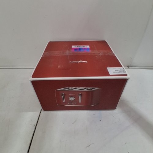 LONGDEEM 4 SLICE RETRO STAINLESS STEEL TOASTER - BLUE image 7