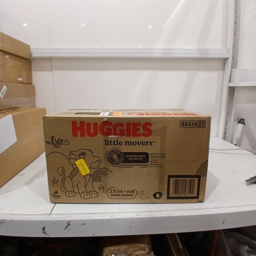 108PK HUGGIES® LITTLE MOVERS DIAPERS - SIZE 6 image 3