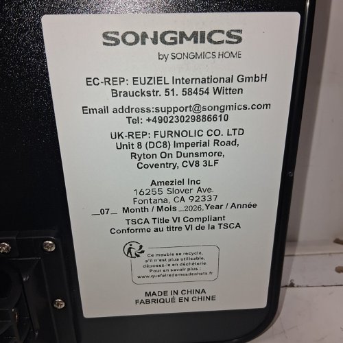 SONGMICS POP UP LAP DESK - BLACK (MODEL: LLD117B101) image 4