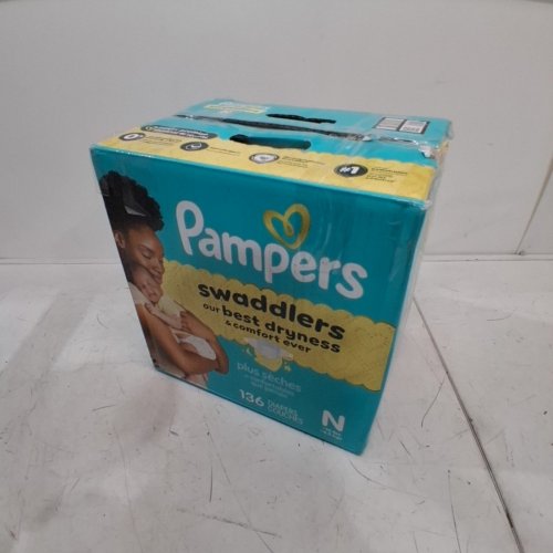 115PK PAMPERS SWADDLERS DIAPERS - NEWBORN SIZE image 4