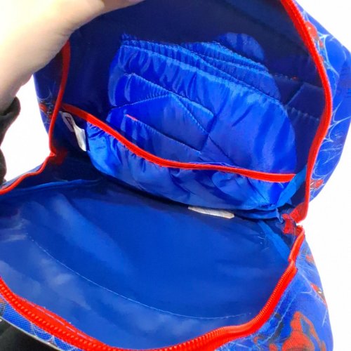 2PC SPIDERMAN BACKPACK AND LUNCHBOX SET - RED/BLUE image 3