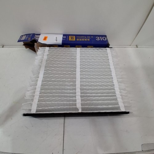 APRILAIRE PLEATED AIR FILTER- FOR AIR CLEANER 1310,2310,3310,4300 - 20" X 20" X 4" - MERVE 11 - WHITE (MODEL: 310) image 2