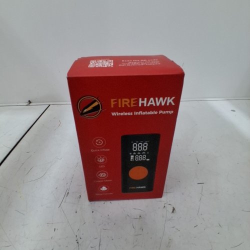 FIREHAWK WIRELESS MULTIPURPOSE INFLATABLE PUMP WITH LED LIGHT - BLACK image 5