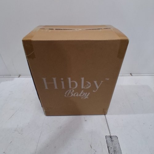 HIBBY BABY NON-SLIP BATH SEAT ON SUCTION CUPS WITH LED TEMPERATURE DISPLAY AND ACCESSORIES - 6M+ - BEIGE image 2