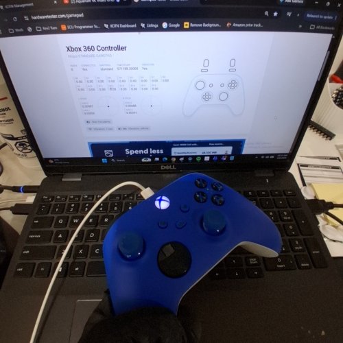 XBOX ONE CORE CONTROLLER - SHOCK BLUE image 2