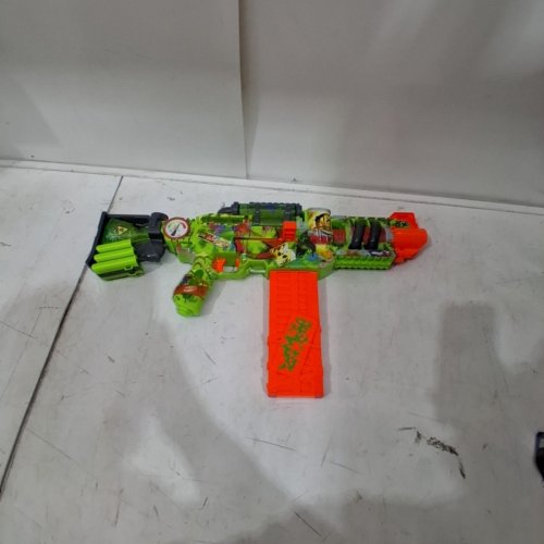 NERF ZOMBIE CORRUPTER BOLT ACTION DART BLASTER WITH DARTS, 18 DART CLIP & DART STORAGE - GREEN (MODEL: F8962) image 3
