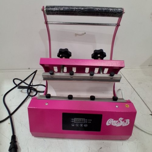 COOLSUB 110 V HEAT PRESS MACHINE, MUG & DRINKWARE PRESS MACHINE, HEAT TRANSFER FOR SUBLIMATION MUGS & TUMBLERS - PINK image 3