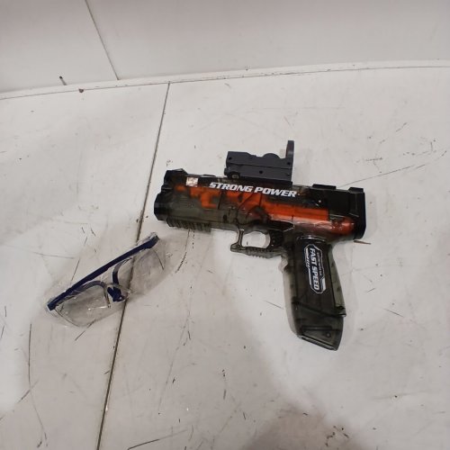 STRONG POWER ELECTRIC WATER GUN - 28FT TO 32FT - GREY/ORANGE image 2