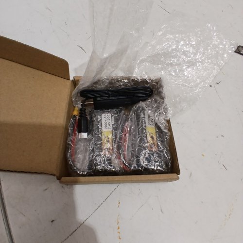 RECHARGEABLE BATTERY PACK AND CHARGER - 7.4V, 2000 MAH - BLACK image 2