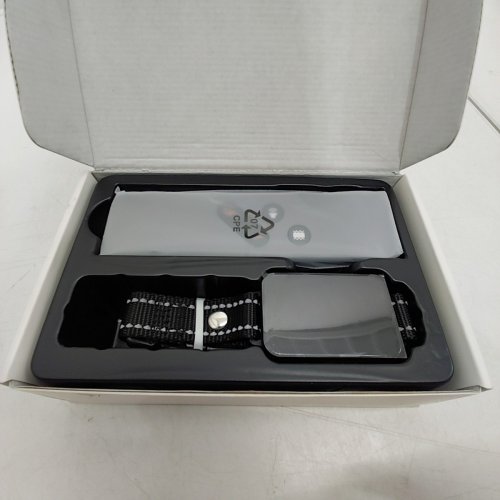 TRAINING DOG COLLAR WITH COLOUR DISPLAY - BLACK image 2