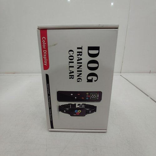 TRAINING DOG COLLAR WITH COLOUR DISPLAY - BLACK image 3