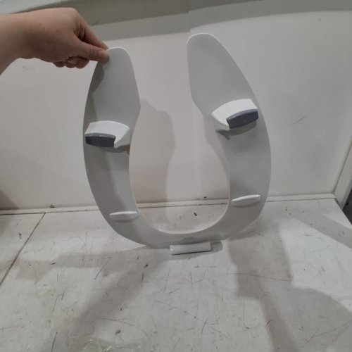 BEMIS ELONGATED PLASTIC TOILET SEAT WITH EXTRA STABILITY 14" -WHITE (MODEL:2L2155T000) image 4