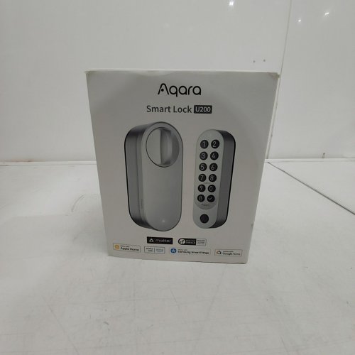AQARA SMART LOCK U200 KEYLESS ENTRY DOOR LOCK WITH APP CONTROLS, FINGERPRINT READER AND KEYPAD - WORKS WITH AMAZON ALEXA, APPLE HOME, SMARTTHINGS, AND GOOGLE HOME - SILVER image 4