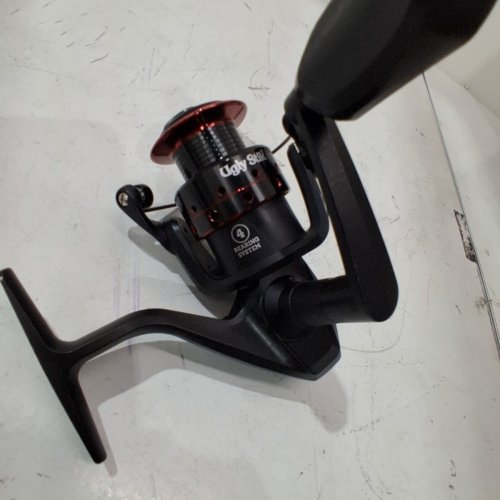 UGLY STIK UGX30 SPINNING REEL * REEL ONLY * - 5.2:1 GEAR RATIO - 6LBS LINE - HOLD UP TO 140YRDS OF LINE - BLACK/RED (MODEL: USGX30) image 5