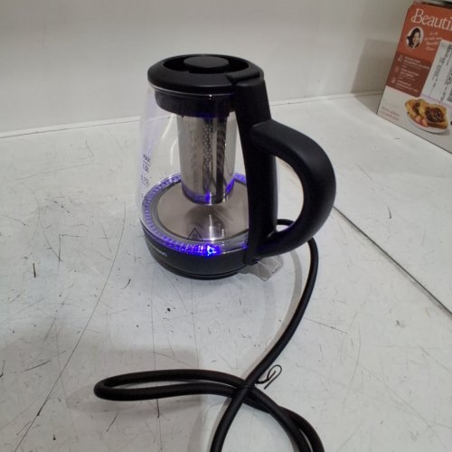 CHEFMAN FAST-BROIL ELETRIC TEA KETTLE - 1L - BLACK image 2