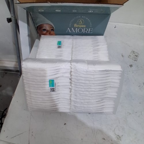 76PK PAMPERS AMORE FRAGRANCE FREE DIAPER - SIZE NEWBORN image 2