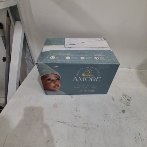 76PK PAMPERS AMORE FRAGRANCE FREE DIAPER - SIZE NEWBORN image 3