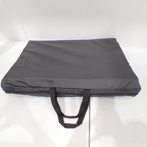 MYJAQI WATERPROOF BACK SEAT NON-SLIP EXTENDER WITH HARD BOTTOM & CARRY BAG FOR DOGS - LARGE - BLACK image 2