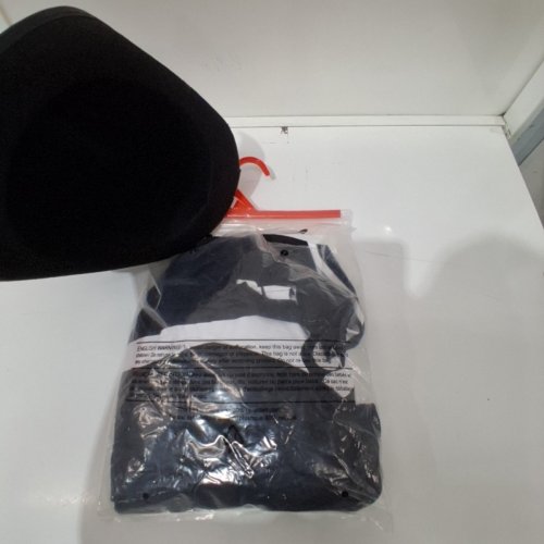 2PC MEN'S PARTYHOLIC SKELETON COAT AND HAT - OSFM - BLACK/WHITE image 3