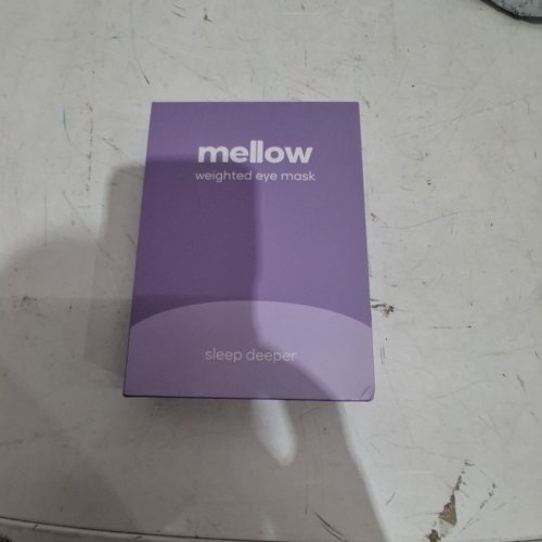 MELLOW WEIGHTED SLEEP EYE MASK - GREY (MODEL : 850078340511) image 3