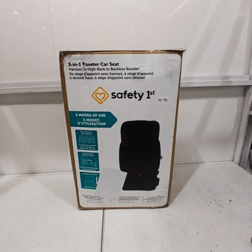 SAFETY 1ST 3-IN-1 HARNESS BOOSTER CAR SEAT - 100LB MAX - BLACK (MODEL: 22276CHHR) image 5