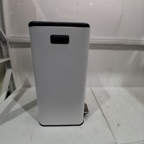 FDW RECTANGULAR STEP TRASH CAN WITH INNER BUCKETS AND HINGED LIDS - 60L (2X30L) - WHITE (MODEL: LY-60) image 8